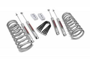 Rough Country - 343.20 | 3 Inch Dodge Suspension Lift Kit w/ Premium N3 Shocks - Image 1