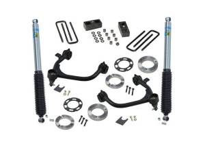 3900B | Superlift 3 Inch Suspension Lift Kit with Bilstein Shocks (2019-2024 Silverado, Sierra 1500 | Excludes Trailboss / AT4)