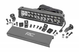 70912BD | 12-inch Cree LED Light Bar - (Dual Row | Black Series w/ Cool White DRL)