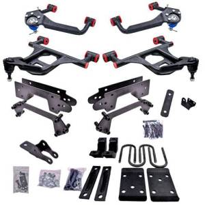 DJM2519-46 | DJM Suspension 4 Inch Front / 6 Inch Rear Lowering Kit (2019-2025 Silverado, Sierra 1500 2WD)