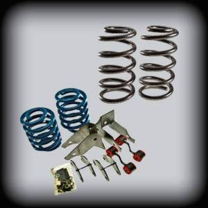 DJM2017-24 | DJM Suspension 2 Inch Front / 4 Inch Rear Lowering Kit for 2007-2018 Suburban, Tahoe, Yukon 2WD/4WD (Shocks Included)