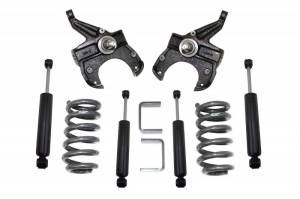 K331155L | Complete 5/5 Lowering Kit (1973-1987 Chevrolet, GMC C10 2WD | 8 Cylinder, LD Brakes)