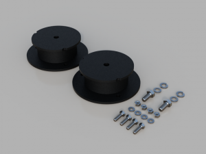 605065 | Traxda 2 Inch Rear Lift Kit For Ram 3500 4WD With Air Bag | Rear Only, ADD ON KIT ONLY
