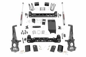 Rough Country - 50530 | Rough Country 6 Inch Lift Kit For Ford Ranger 4WD | 2019-2023 | No Struts, Aluminum Knuckle - Image 1