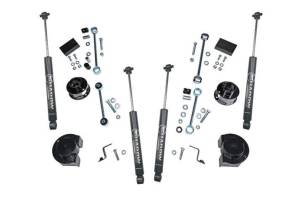 K187 | Superlift 2.5 inch Suspension Lift Kit with Shadow Shocks (2018-2025 Wrangler JL 2 & 4 Door)