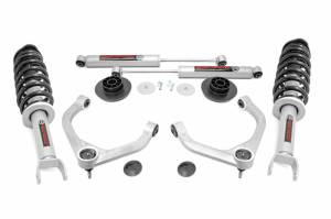 Rough Country - 31231 | Rough Country 3 Inch Lift Kit with Premium N3 Struts / Rear Shocks (2012-2018 Ram 1500 4WD) - Image 1