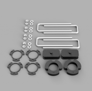 101077 | Traxda 3 Inch Front / 1.5 Inch Rear Leveling Lift Kit For Ford Ranger 4WD