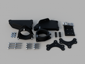 906060 | Traxda 2 Inch Front / 2.0 Inch Rear Suspension Lift Kit For Toyota Highlander
