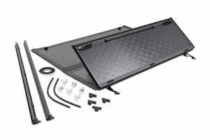 Rough Country - 47514551B | Rough Country Hard Low Profile Bed Cover For Toyota Tundra | 5'8" Bed With Cargo Management - Image 6