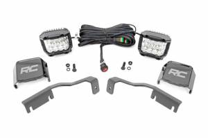 Rough Country - 71068 | Rough Country Ditch  LED Light Kit For Nissan Frontier | 3 Inch Osram Wide Angle Series - Image 1