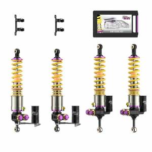 KW Suspension - 30971427 | KW Suspension Hydraulic Lift System (HLS) 4 Kit With V5 Coilover Kit For Porsche Carrera GT Base | 2004-2005 - Image 1