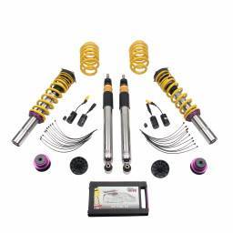 KW Suspension - 352100AW | KW V3 Coilover Kit Bundle (Audi A4 (B9) Sedan 2WD with electronic dampers) - Image 1