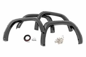F-T11413-O40 | Rough Country Pocket Fender Flares For Toyota Tundra 2/4WD | Super White