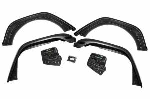 A-J01822 | Rough Country WF1 Fender Flares For Jeep Wrangler JL / Wrangler Unlimited