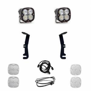 447772 | Baja Designs XL80 A-Pillar LED Light Pod Kit For Ram 1500 TRX | 2021-2022 | Driving/Combo Light Pattern, Clear