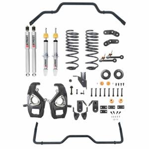1062SPS | Belltech 3 to 4 Inch Front / 4-5 Inch Rear Complete Lowering Kit with Street Performance Shocks (2019-2024 Ram 1500 2WD/4WD)