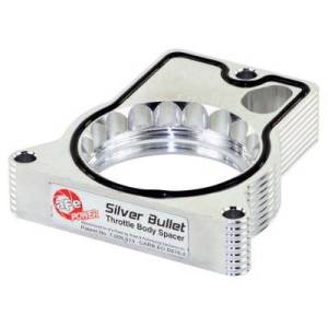 46-34005 | aFe Power Silver Bullet Throttle Body Spacer (1996-2000 Trucks V8-5.0L, 5.7L)