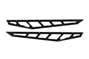 51307 | McGaughys Billet Face Plates (fits Traction Bars) 2019-2025 GM 1500 Truck