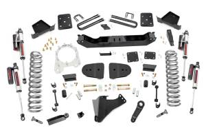 44150 | Rough Country 6 Inch Lift Kit For Ford F-250/F-350 Super Duty 4WD | 4 Inch Axle Diameter, With Factory Rear Springs, No Front Driveshaft, Vertex Reservoir Shocks