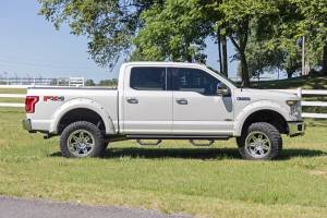 Rough Country - 51008A | Rough Country SRX2 Adjustable Aluminum Step For Ford F-150 / F-150 Lightning / F-250 Super Duty / F-350 Super Duty / F-150 Raptor | Crew Cab - Image 9