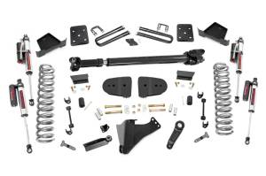 43751 | Rough Country 6 Inch Lift Kit For Ford F-250/F-350 Super Duty 4WD | 3.5 Inch Axle Diameter, No Factory Rear Springs, Included Front Driveshaft, Vertex Reservoir Shocks