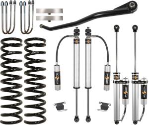 CS-DLVL-BC-CS-19-D | Carli Suspension Carli Spec 2.0" Remote Reservoir Shocks 2.5" Lift Backcountry Leveling System For Ram 3500 4WD | Diesel