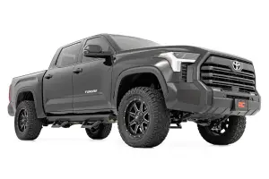 Rough Country - 70300 | Rough Country 3.5 Inch Lift Kit For Toyota Tundra 4WD | Strut Spacers With Shock Relocation Brackets - Image 4