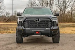 Rough Country - 70300 | Rough Country 3.5 Inch Lift Kit For Toyota Tundra 4WD | Strut Spacers With Shock Relocation Brackets - Image 7