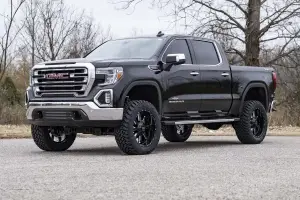 Rough Country - 26632 | Rough Country 6 Inch Lift Kit N3 Struts / N3 Rear Shocks (2019-2024 Sierra 1500 2WD/4WD | 4.3L, 5.3L, 6.2L Gas Engine | Mono Leaf Springs) - Image 3