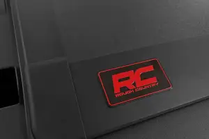Rough Country - 49320550 | Rough Country Hard Tri-Fold Flip Up Bed Cover For Ram 1500 / 1500 TRX | 5'7" Bed - Image 3