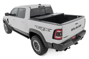 Rough Country - 49320550 | Rough Country Hard Tri-Fold Flip Up Bed Cover For Ram 1500 / 1500 TRX | 5'7" Bed - Image 10