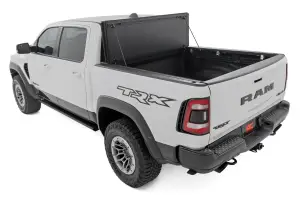 Rough Country - 49320550 | Rough Country Hard Tri-Fold Flip Up Bed Cover For Ram 1500 / 1500 TRX | 5'7" Bed - Image 11