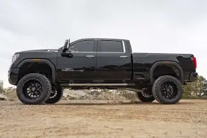 Rough Country - 10150 | Rough Country 7 Inch Lift Kit For Chevrolet Silverado / GMC Sierra 2500 HD & 3500 HD 4WD | No Factory Rear Overload Springs, Vertex Shocks - Image 8