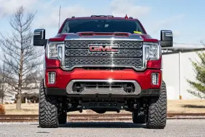 Rough Country - 10250 | Rough Country 5 Inch Lift Kit For Chevrolet Silverado / GMC Sierra 2500 HD & 3500 HD 4WD | NTD, No Factory Rear Overload Springs, Vertex Reservoir Shocks - Image 6