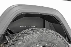 Rough Country - 10498A | Rough Country Inner Fenders For Jeep Wrangler JL / Wrangler Unlimited 4WD | Rear - Image 4