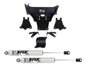 92753 | Superlift Dual Steering Stabilizer Kit | Fox 2.0 | No Lift Required (2023-2025 F250, F350 4WD | Diesel)