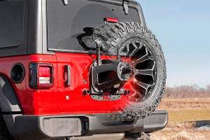 Rough Country - 10526 | Rough Country Tire Carrier Relocation Plate For Jeep Wrangler JL / Wrangler Unlimited | With Rear Proximity Sensors - Image 4