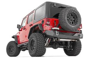 Rough Country - 10533 | Rough Country Jeep Tubular Front & Rear Fender Flares Set (2007-2018 Wrangler JK) - Image 2