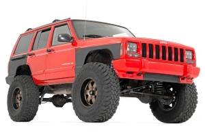 Rough Country - 10581 | Rough Country Full Body Armor For Jeep Cherokee XJ 2WD/4WD | Front & Rear - Image 4