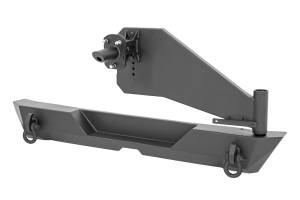 Rough Country - 10598 | Rough Country Rear Bumper Trail & Tire Carrier For Jeep Wrangler JL / Wrangler Unlimited JL - Image 2