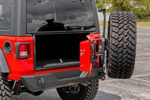 Rough Country - 10598 | Rough Country Rear Bumper Trail & Tire Carrier For Jeep Wrangler JL / Wrangler Unlimited JL - Image 6