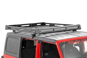 Rough Country - 10612 | Rough Country Roof Rack For Jeep Wrangler JL / Wrangler Unlimited JL 4WD | Without LED Lights - Image 4