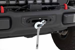 Rough Country - 10652 | Rough Country Winch Mounting Plate Modular Steel OE Bumper For Jeep Gladiator JT / Wrangler JL - Image 2