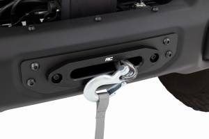 Rough Country - 10652 | Rough Country Winch Mounting Plate Modular Steel OE Bumper For Jeep Gladiator JT / Wrangler JL - Image 3