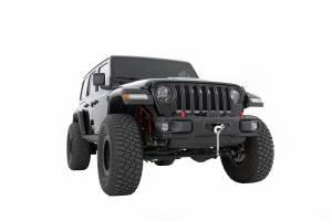Rough Country - 10652 | Rough Country Winch Mounting Plate Modular Steel OE Bumper For Jeep Gladiator JT / Wrangler JL - Image 5