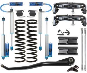 CS-DPT25-LVL-1419-D-AR | Carli Suspension Carli Tuned King 2.5" Remote Reservoir Shocks 2.5" Lift Pintop System For Dodge Ram 2500 4WD | Diesel, Air Ride Only