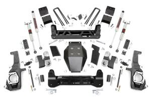 Rough Country - 26040 | Rough Country 5 Inch Lift Kit Chevrolet Silverado / GMC Sierra 2500 HD/3500 HD | 2011-2019 | M1 Shocks - Image 2