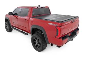 Rough Country - 47514551B | Rough Country Hard Low Profile Bed Cover For Toyota Tundra | 5'8" Bed With Cargo Management - Image 2