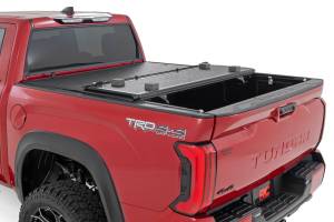 Rough Country - 47514551B | Rough Country Hard Low Profile Bed Cover For Toyota Tundra | 5'8" Bed With Cargo Management - Image 5