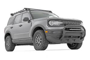 Rough Country - 51041 | Rough Country Nudge Bar For Ford Bronco Sport 4WD | 2021-2023 | Black Series 20" Single Row Light Bar - Image 4